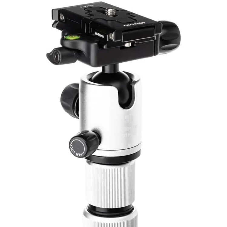 Benro MeFoto Roadtrip Pro 6-in-1 Tripod, Carbon Fibre, Twist Lock - Silver