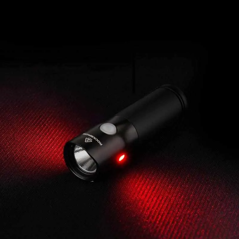 Bicycle Light Power Bank Waterproof USB Rechargeable Bike Light - Side Warning Flashlight 700 Lumen 2000mAh 5 Modes