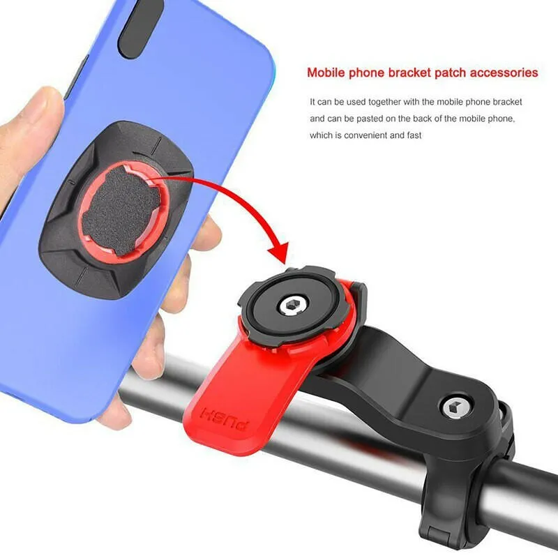 Bike Phone Holder Adjustable MTB Bike Bracket Universal Bicycle Phone Stand Bike Handlebar Stem Support Rack Bike Parts