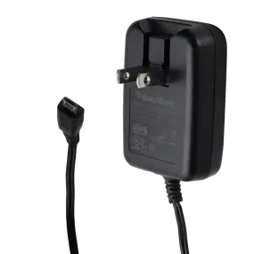 BlackBerry OEM (5V/700mA) Micro-USB Corded Wall Charger - Black (PSM04A-050RIM)