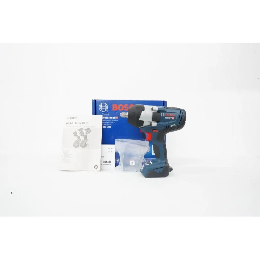 Bosch GDS 18V-1000 Cordless Impact Wrench 1000Nm 18V BiTurbo (Bare) [06019J83L1]