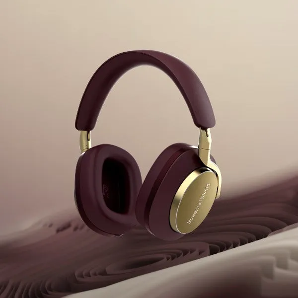 Bowers & Wilkins PX8 Noise Cancelling Headphones Royal Burgundy