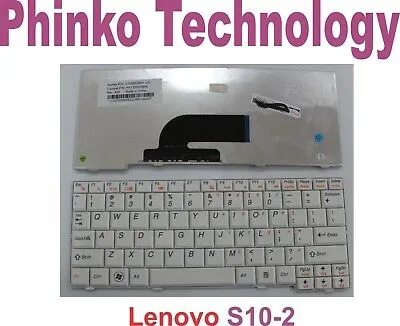 *Brand New* Keyboard for Lenovo IdeaPad S10-2 S10-3C S11 White