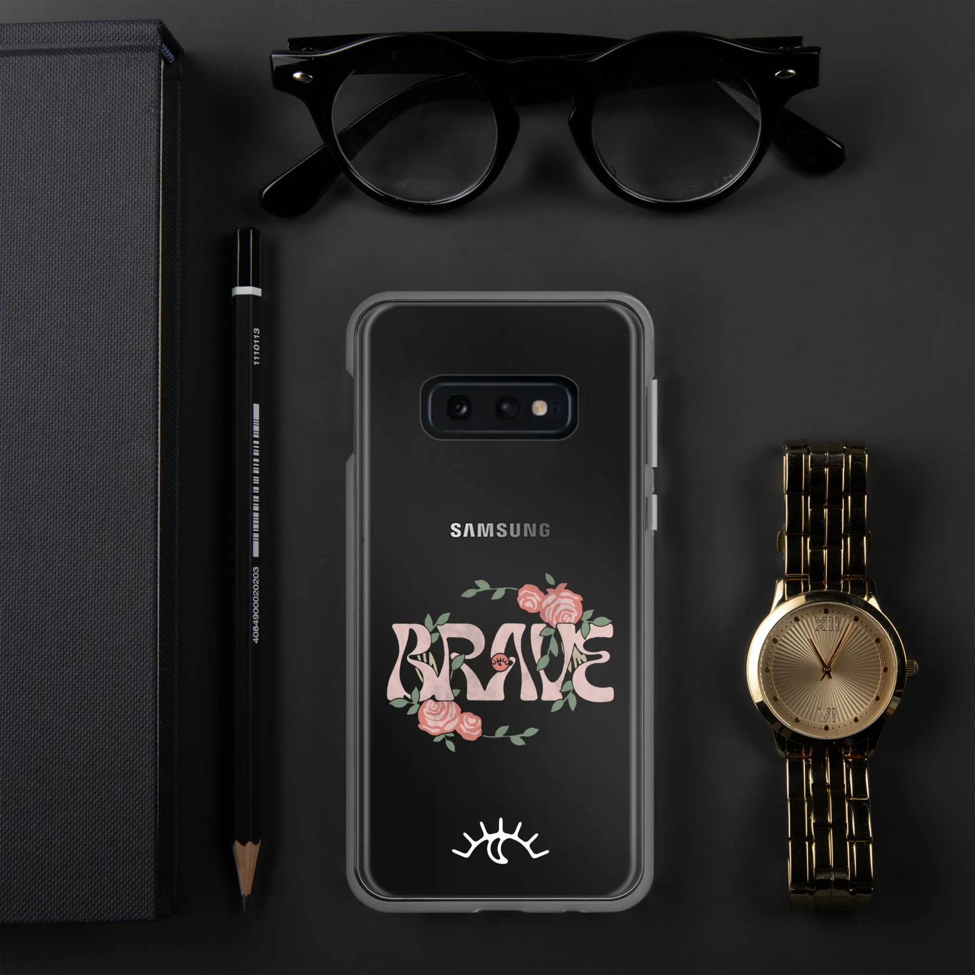 Brave Roses Clear Case for Samsung® (S10 - S22 Ultra)