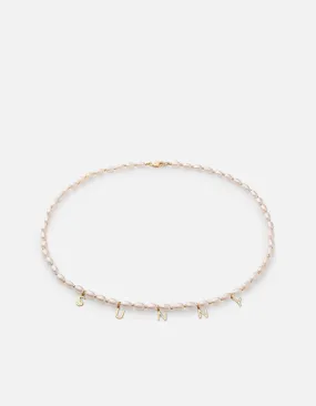 Calla Choker, Gold Vermeil