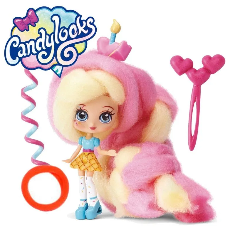 Candylocks Cotton Candy Doll Braided Hair Doll Girl Doll Blind Box