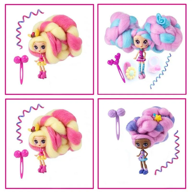 Candylocks Cotton Candy Doll Braided Hair Doll Girl Doll Blind Box