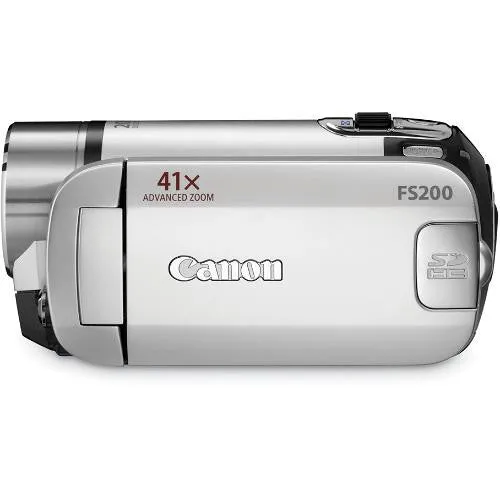 Canon FS200 Camcorder - Silver