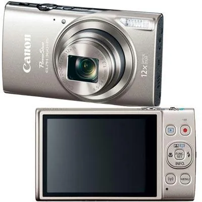 Canon PowerShot 360 HS 20.2 Megapixel Compact Camera - Silver 1078C001