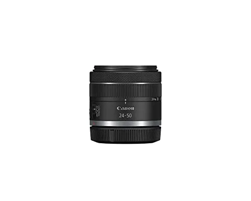 Canon RF24-50mm F4.5-6.3 is STM for Canon Full-Frame Mirrorless RF Mount Cameras, Wide-Angle to Standard Zoom Lens, Compact, Lightweight, Optical Image Stabilization, for Vlogging or Shooting Stills