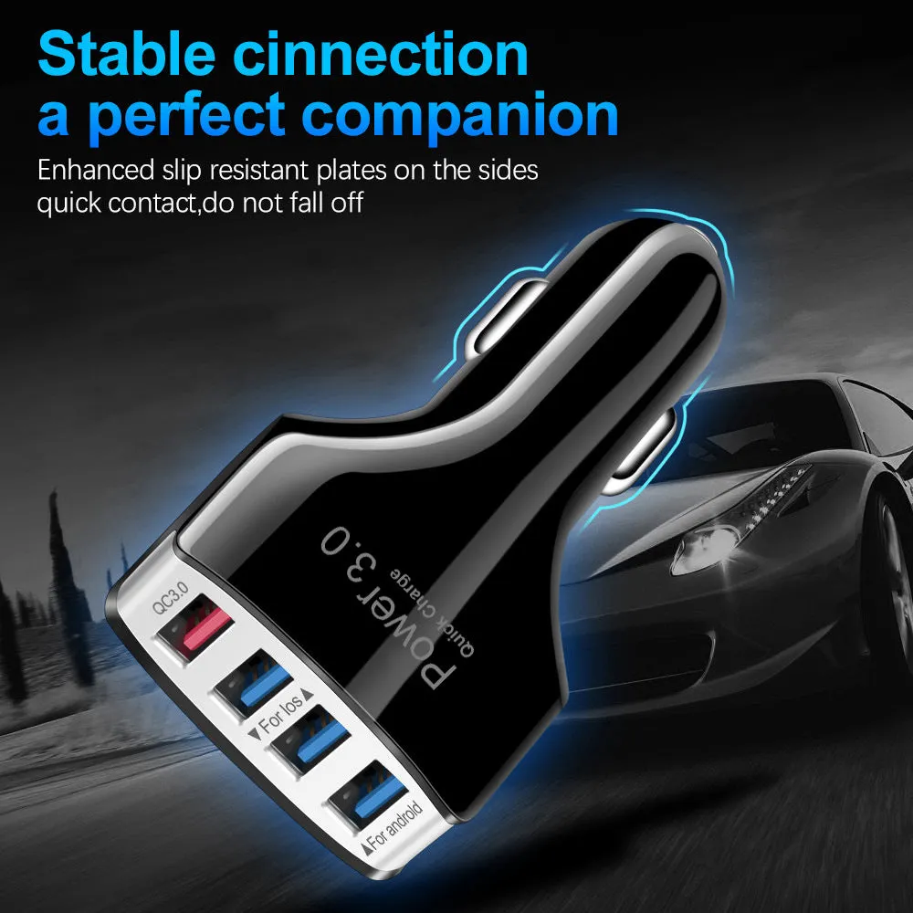 Car, Truck or Van 4USB charger