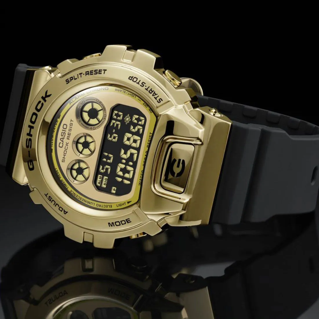 Casio G-Shock 25th Anniversary Gold Metal Case Watch GM-6900-1DR