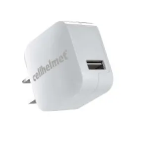 Cellhelmet 2.4A Wall Charger (White)