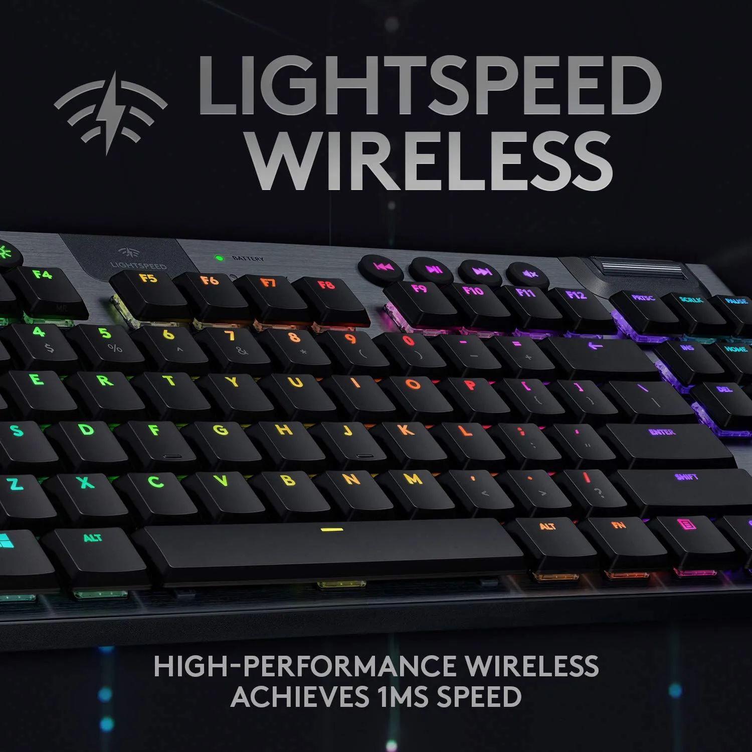 Certified Refurbished - Logitech G915 TKL Tenkeyless Lightspeed Wireless RGB Mechanical Gaming Keyboard