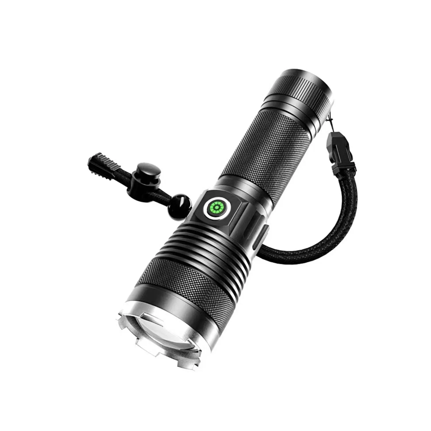 Compact 1200-Lumen Rechargeable Flashlight, 5 Modes - KILIROO