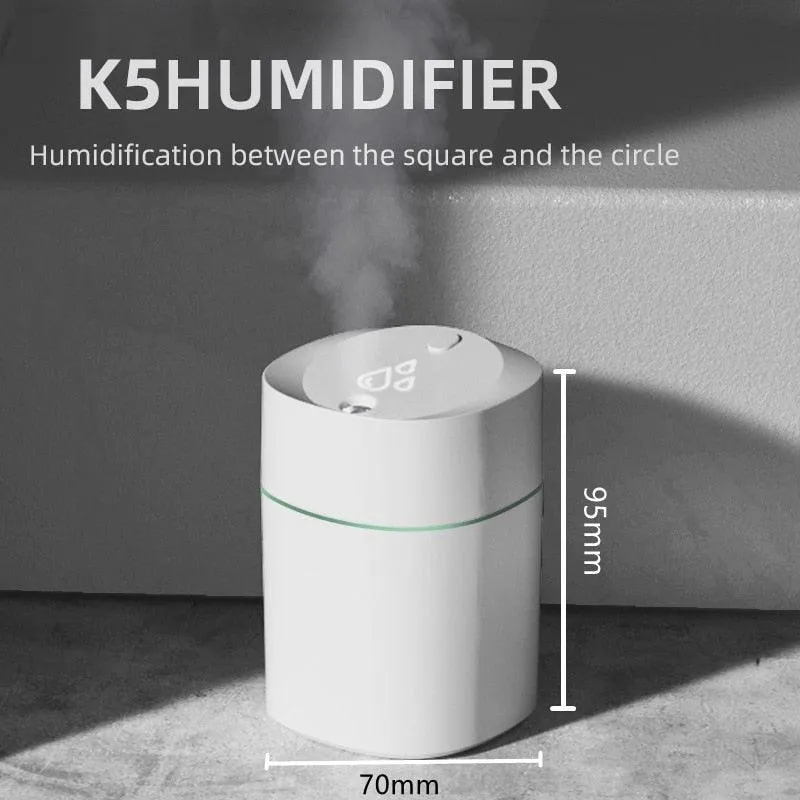 Compact USB Air Humidifier - Refresh Your Space on the Go