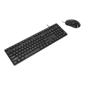 Corporate USB Wired Keyboard & Mouse Bundle