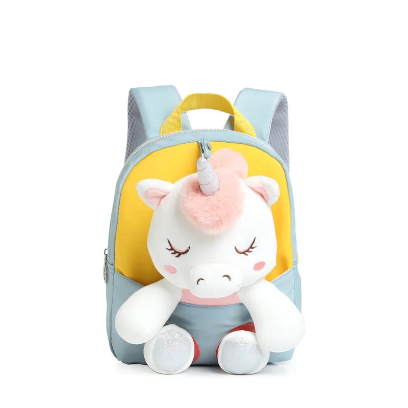 Cute Unicorn Doll Plush Bag Toy Doll Backpack Children Gift