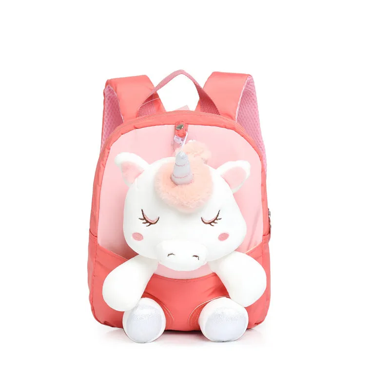 Cute Unicorn Doll Plush Bag Toy Doll Backpack Children Gift