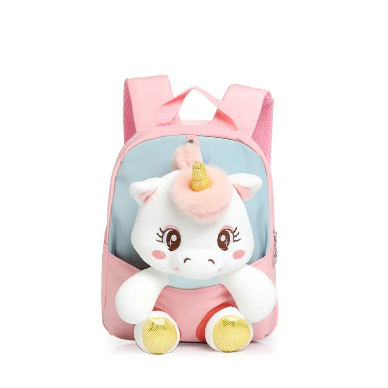 Cute Unicorn Doll Plush Bag Toy Doll Backpack Children Gift