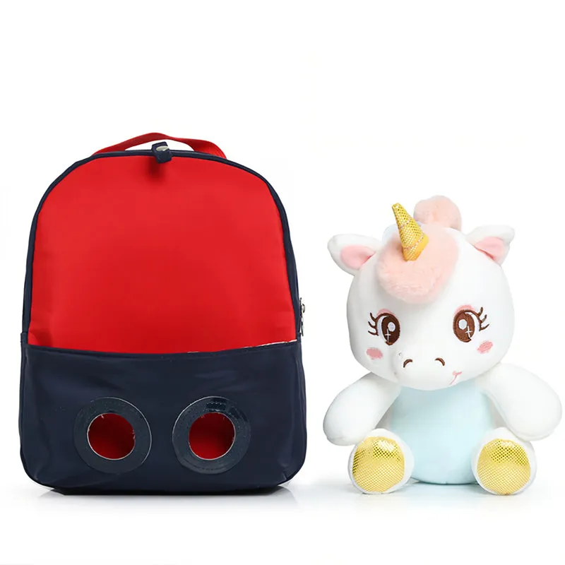 Cute Unicorn Doll Plush Bag Toy Doll Backpack Children Gift