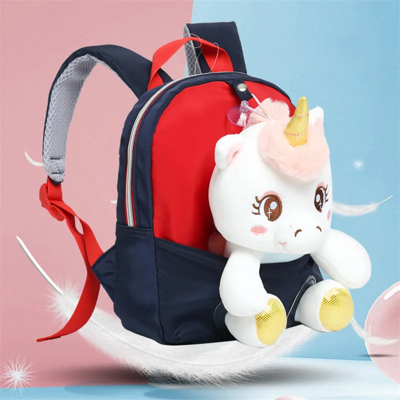 Cute Unicorn Doll Plush Bag Toy Doll Backpack Children Gift