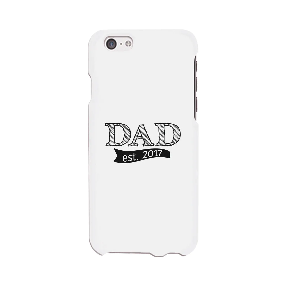 Dad Est 2017 White iPhone 5 Case