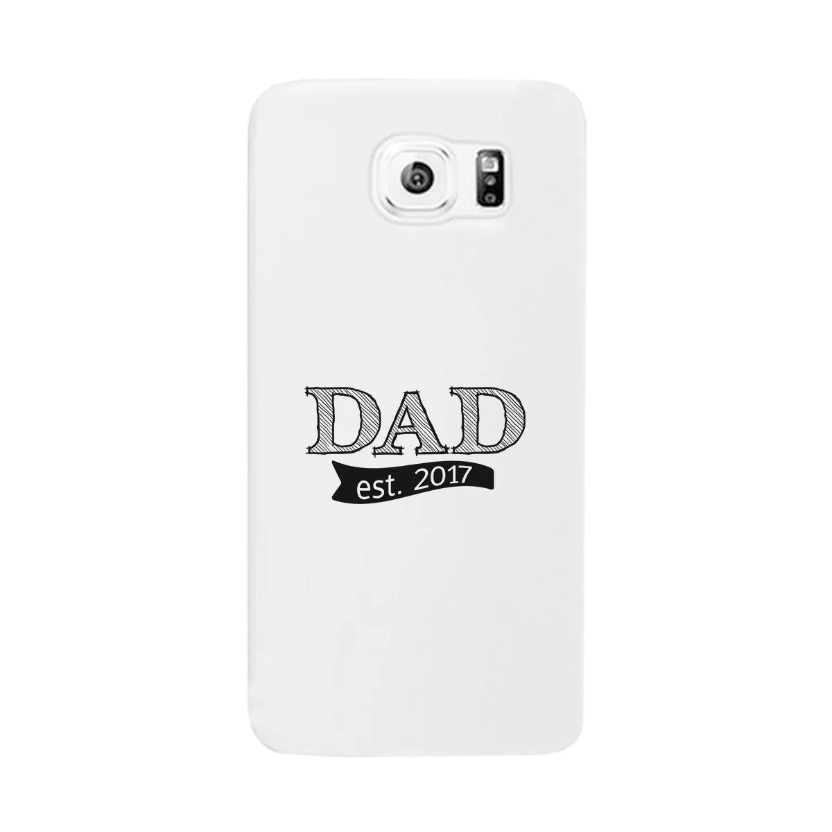 Dad Est 2017 White iPhone 5 Case