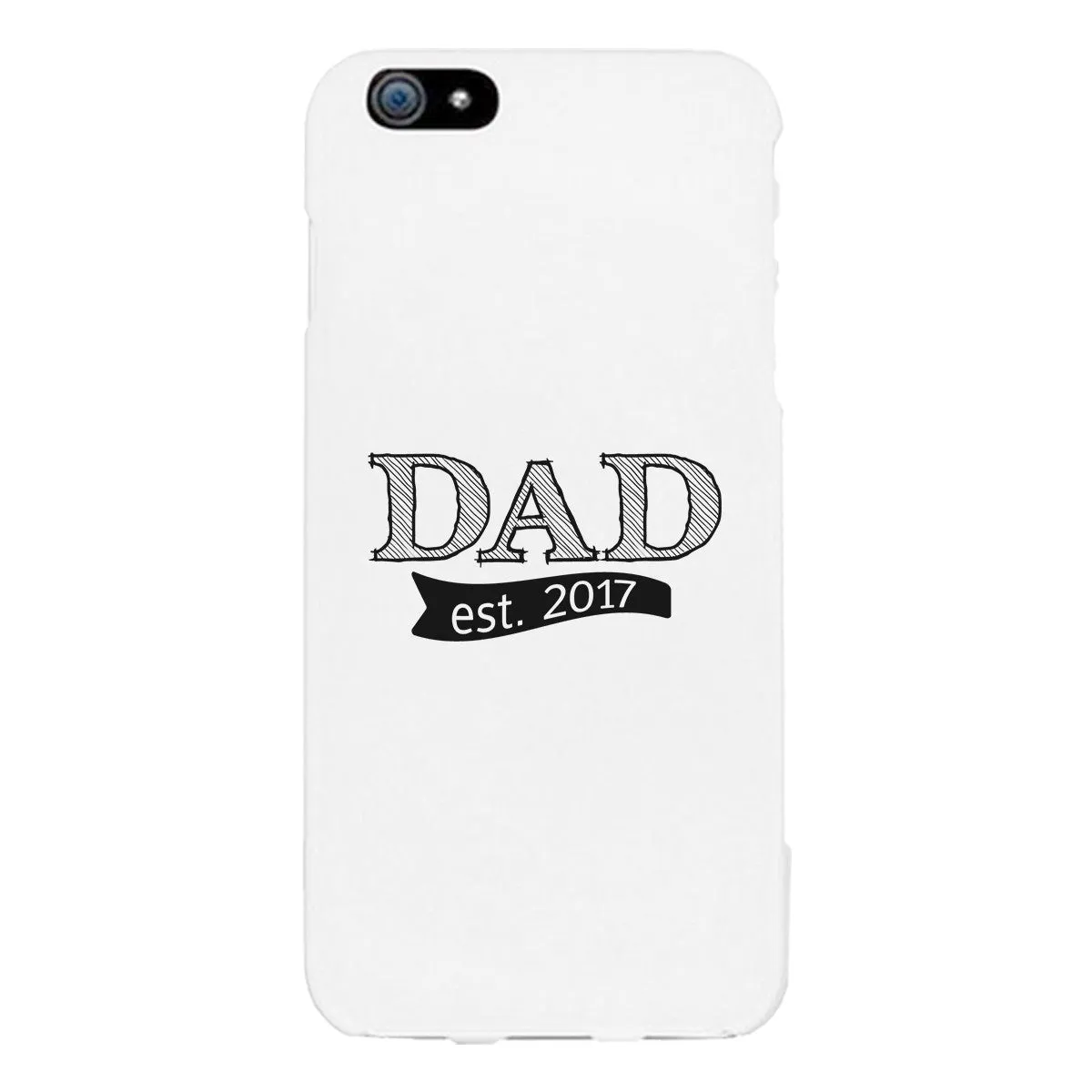 Dad Est 2017 White iPhone 5 Case