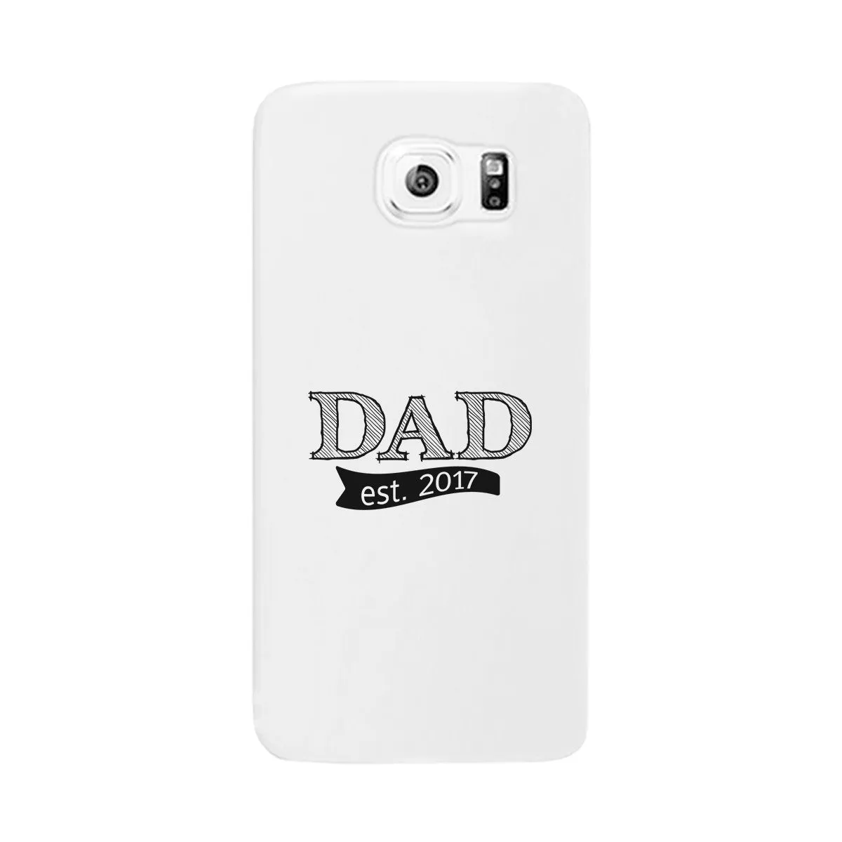 Dad Est 2017 White iPhone 5 Case