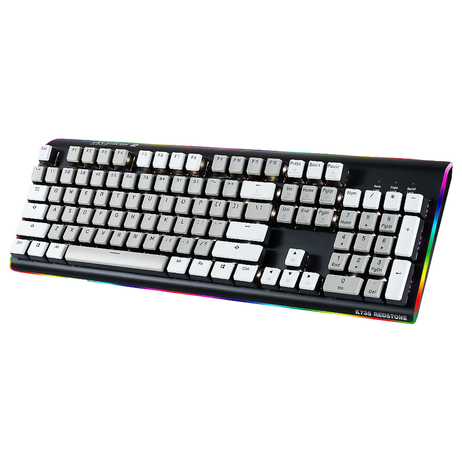 DeathStrike GK735 Wired LED Light Strip Mechanical Gaming Keyboard