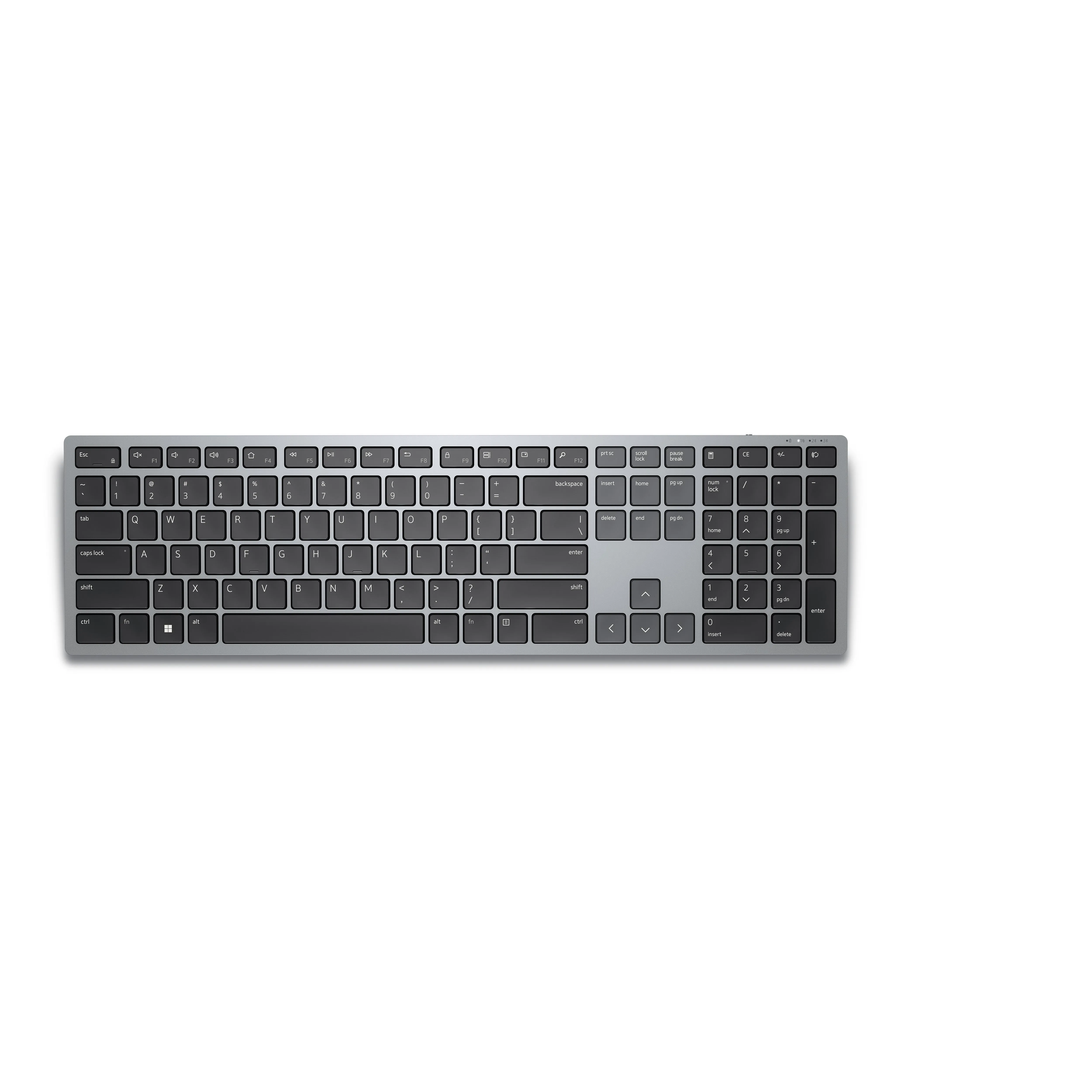 Dell Keyboard Multi-Device Kb700 - Us-Layout - Grey