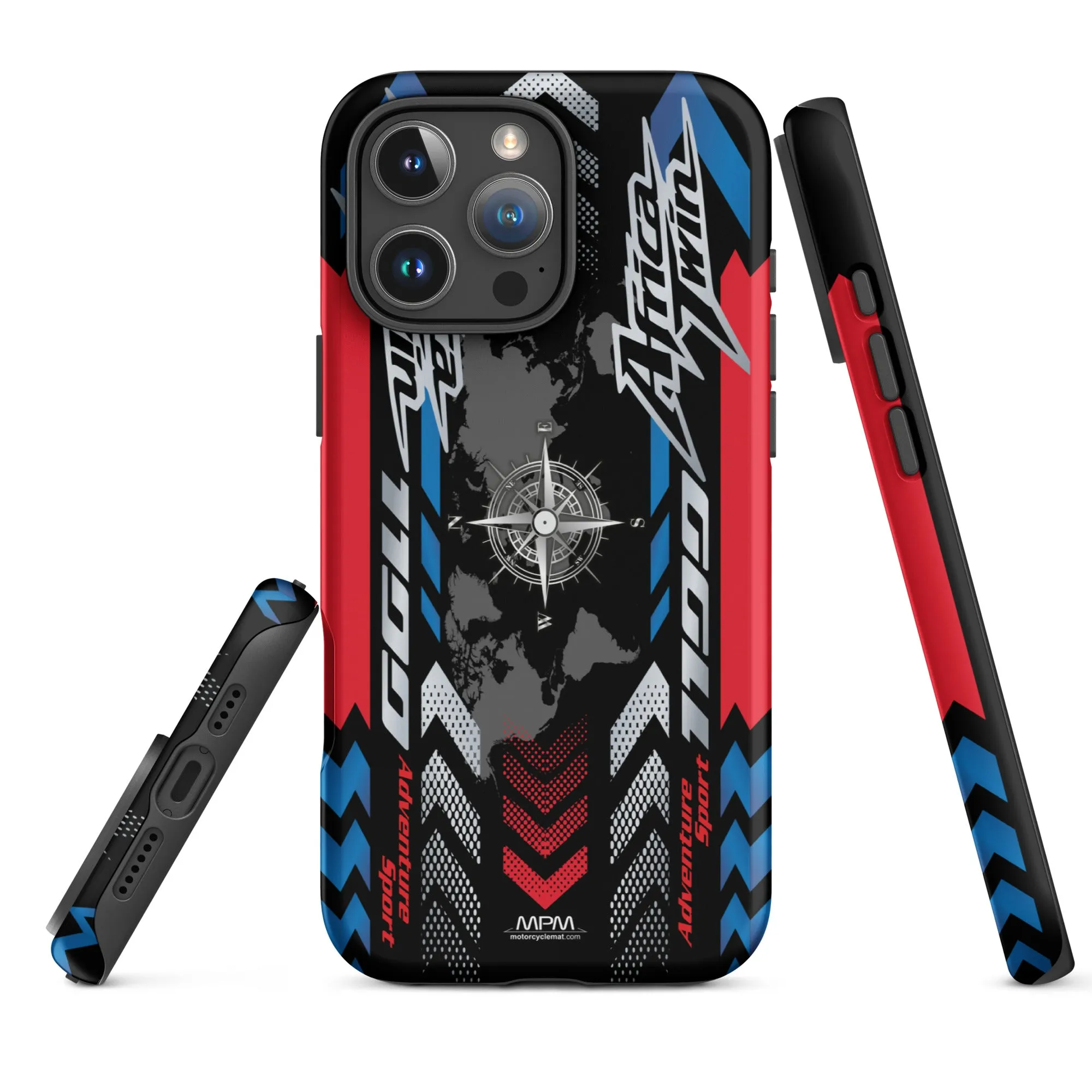 Designed Tough Case For iPhone inspired by Honda Africa Twin Motorcycle Model - MM5452