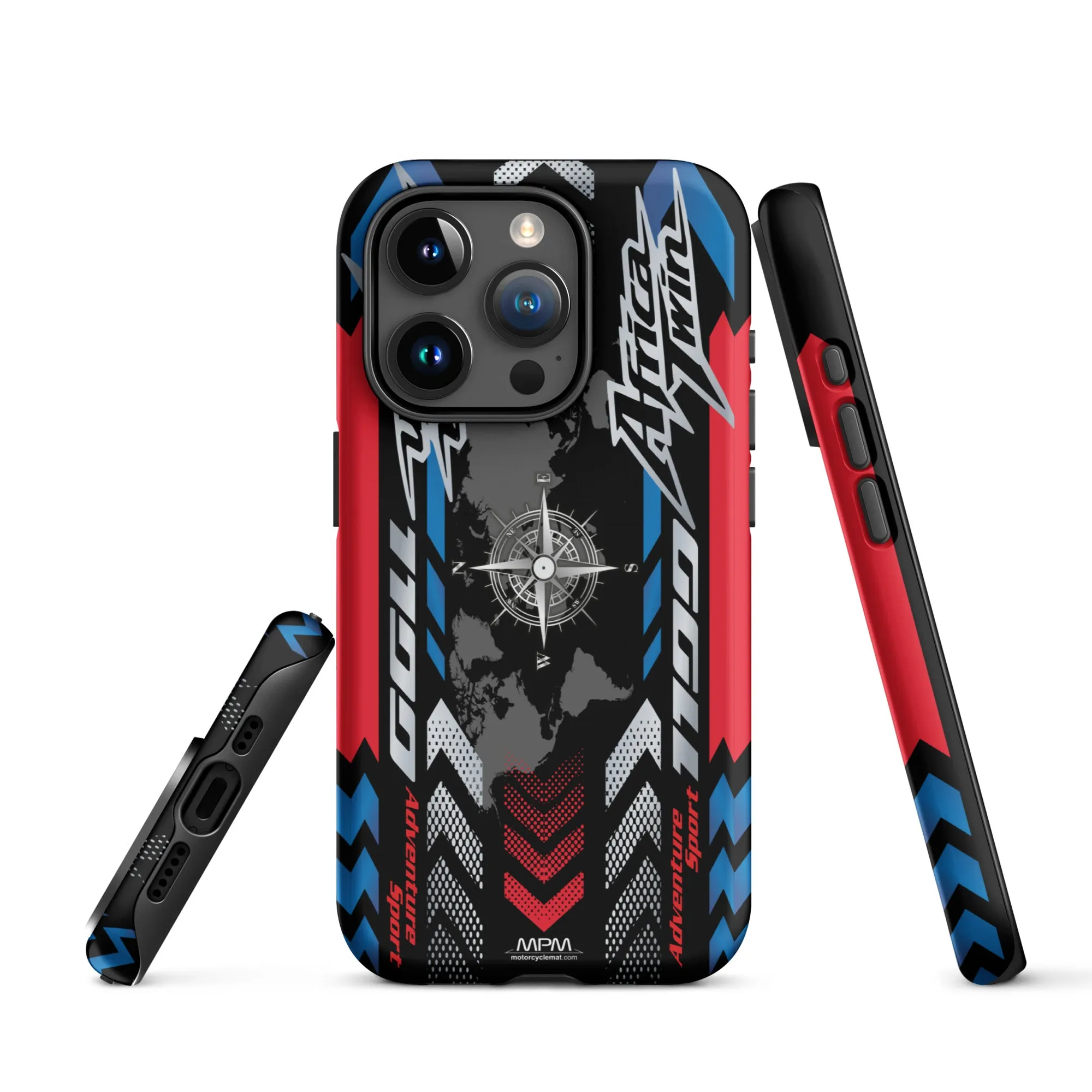 Designed Tough Case For iPhone inspired by Honda Africa Twin Motorcycle Model - MM5452