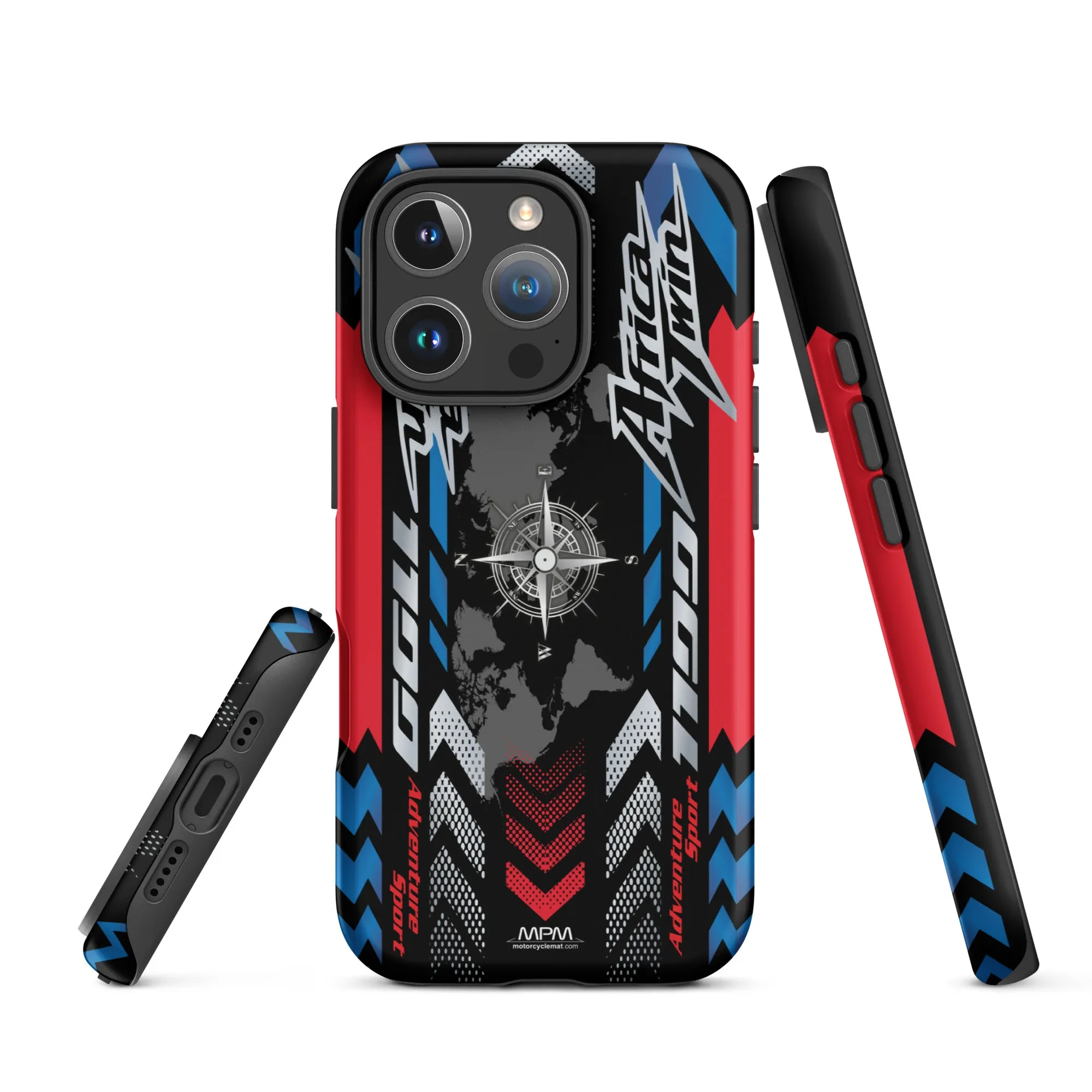 Designed Tough Case For iPhone inspired by Honda Africa Twin Motorcycle Model - MM5452