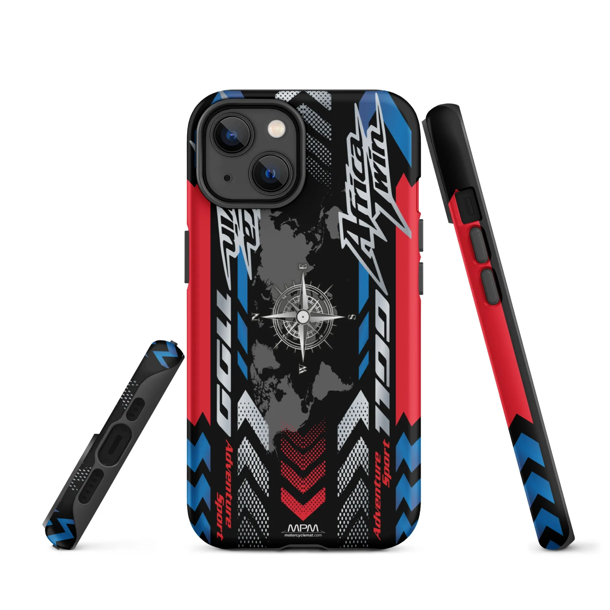 Designed Tough Case For iPhone inspired by Honda Africa Twin Motorcycle Model - MM5452