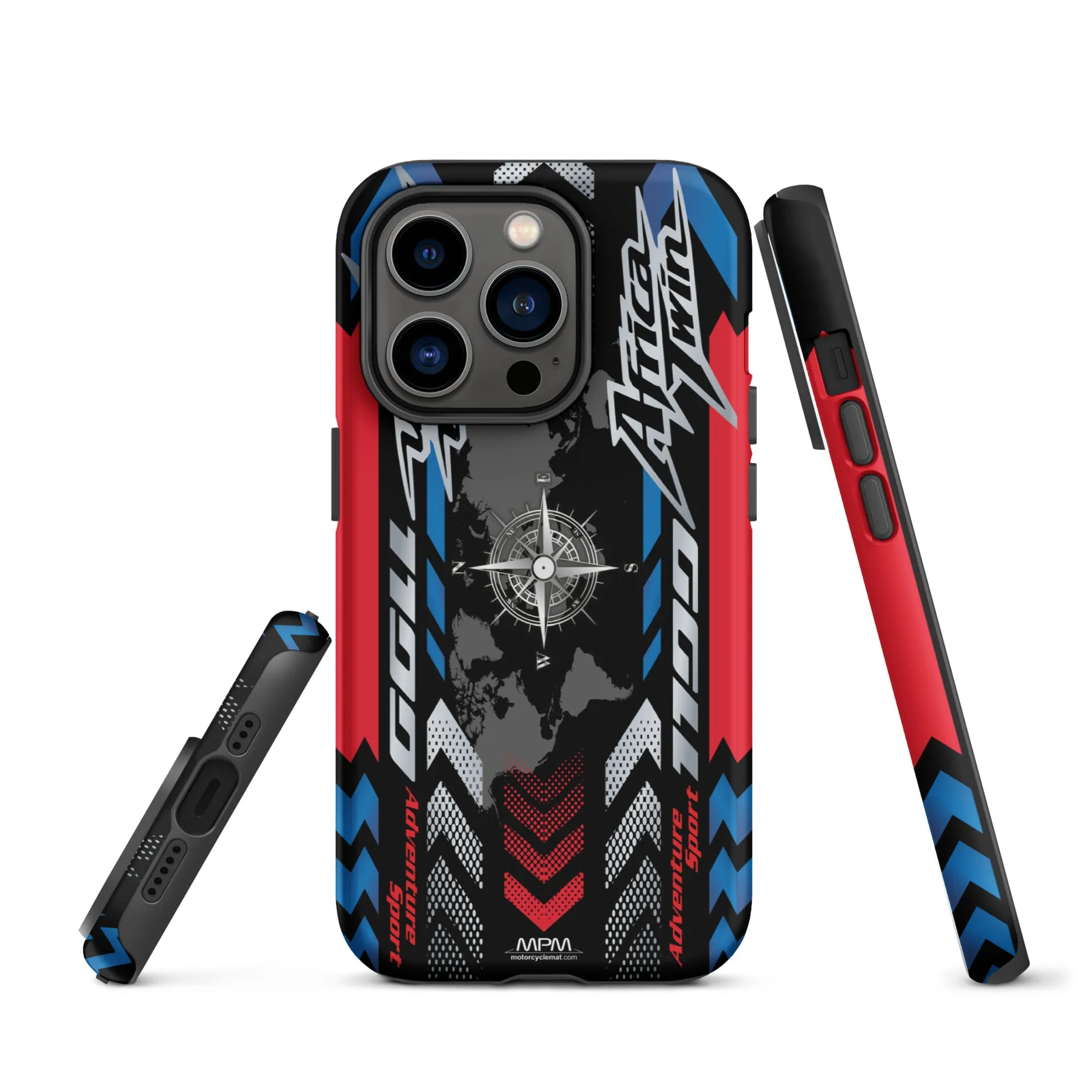 Designed Tough Case For iPhone inspired by Honda Africa Twin Motorcycle Model - MM5452