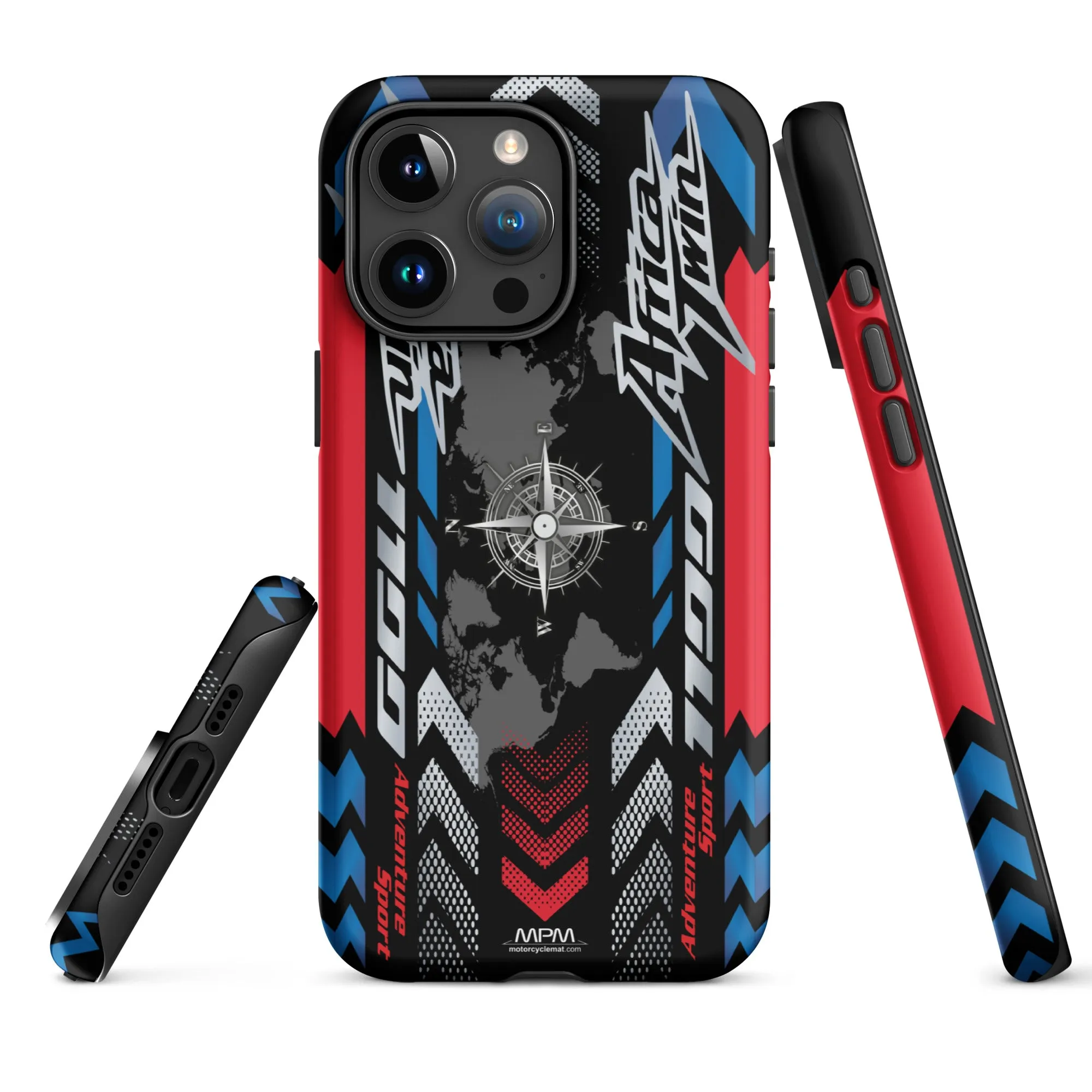 Designed Tough Case For iPhone inspired by Honda Africa Twin Motorcycle Model - MM5452