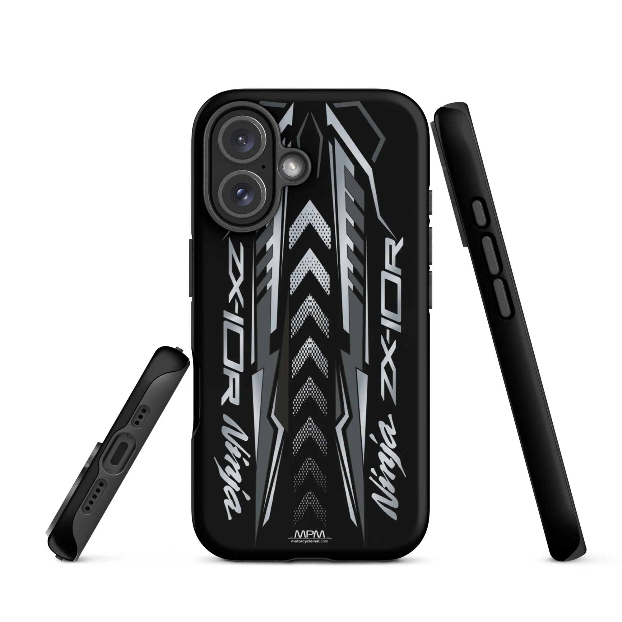 Designed Tough Case For iPhone inspired by Kawasaki Ninja ZX-10R Motorcycle Model - MM5398