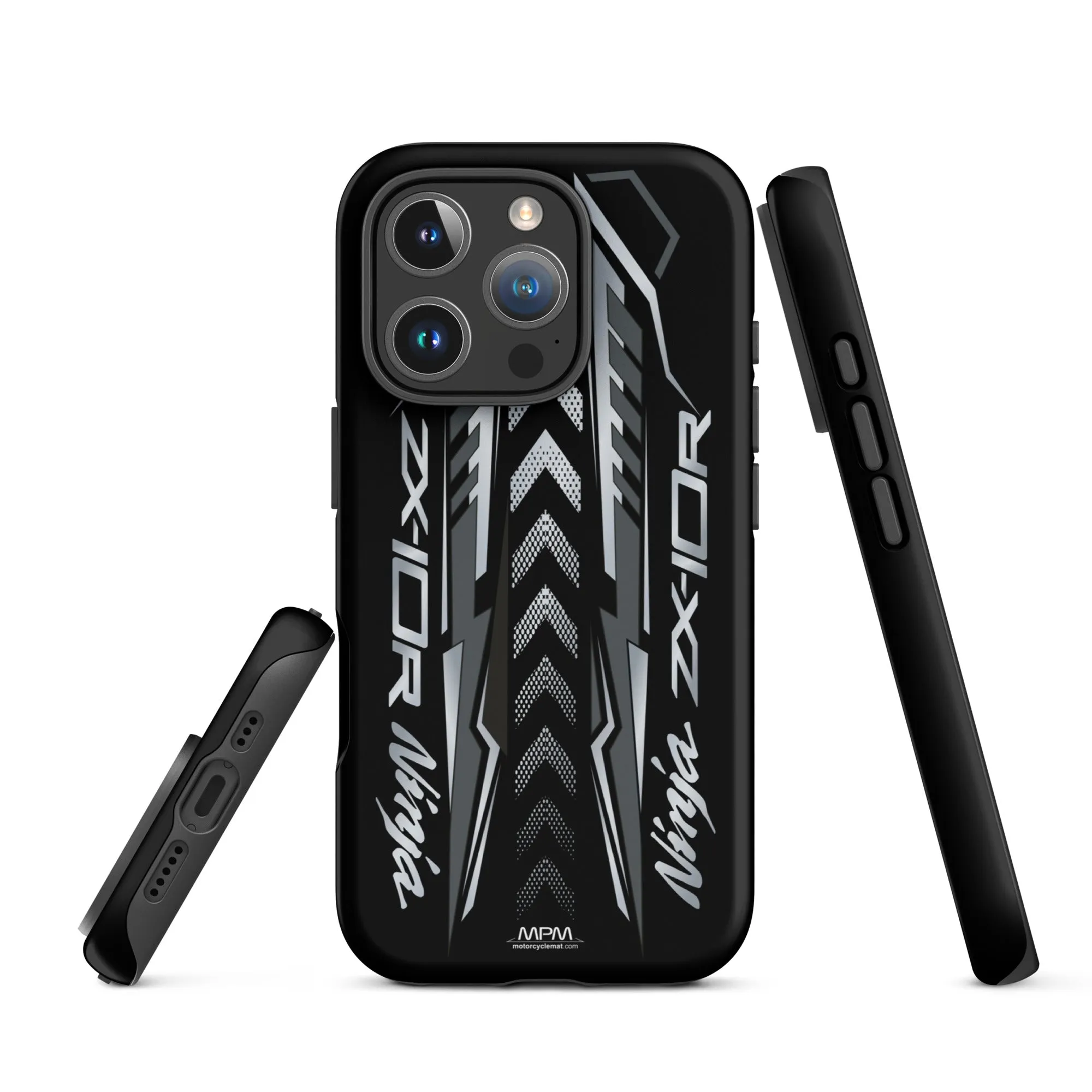 Designed Tough Case For iPhone inspired by Kawasaki Ninja ZX-10R Motorcycle Model - MM5398