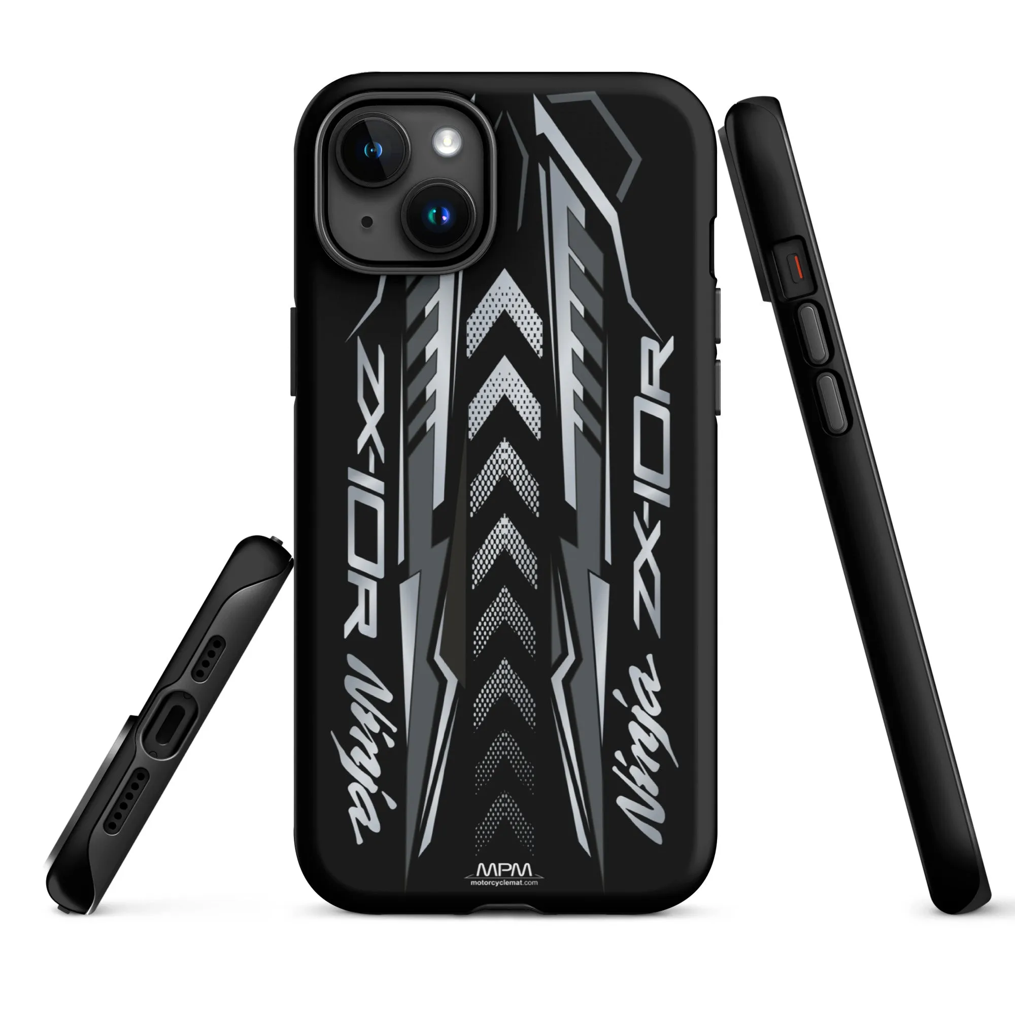 Designed Tough Case For iPhone inspired by Kawasaki Ninja ZX-10R Motorcycle Model - MM5398