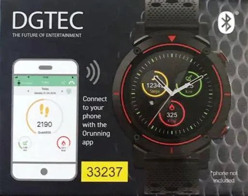 DGTEC GPS Built-In Smart Watch / DG1315SW