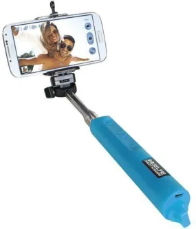 DIGITAL TREASURES 09903-PG Shoot 'N Share Bluetooth Selfie Stick (Blue)