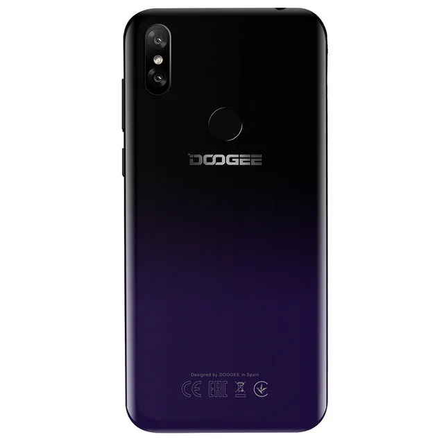 DOOGEE Y8 Android 9.0 4G LTE 6.1inch 19:9 Waterdrop LTPS Screen Smartphone MTK6739 3GB RAM 32GB ROM 3400mAh Dual SIM 8.0MP