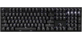 Ducky One 2 Backlit Pbt Gaming Keyboard, Mx-Brown, White Led - Black