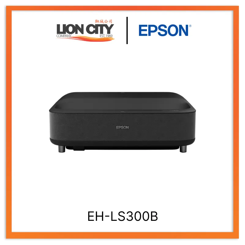 Epson EpiqVision Ultra EH-LS300B Laser Projection TV