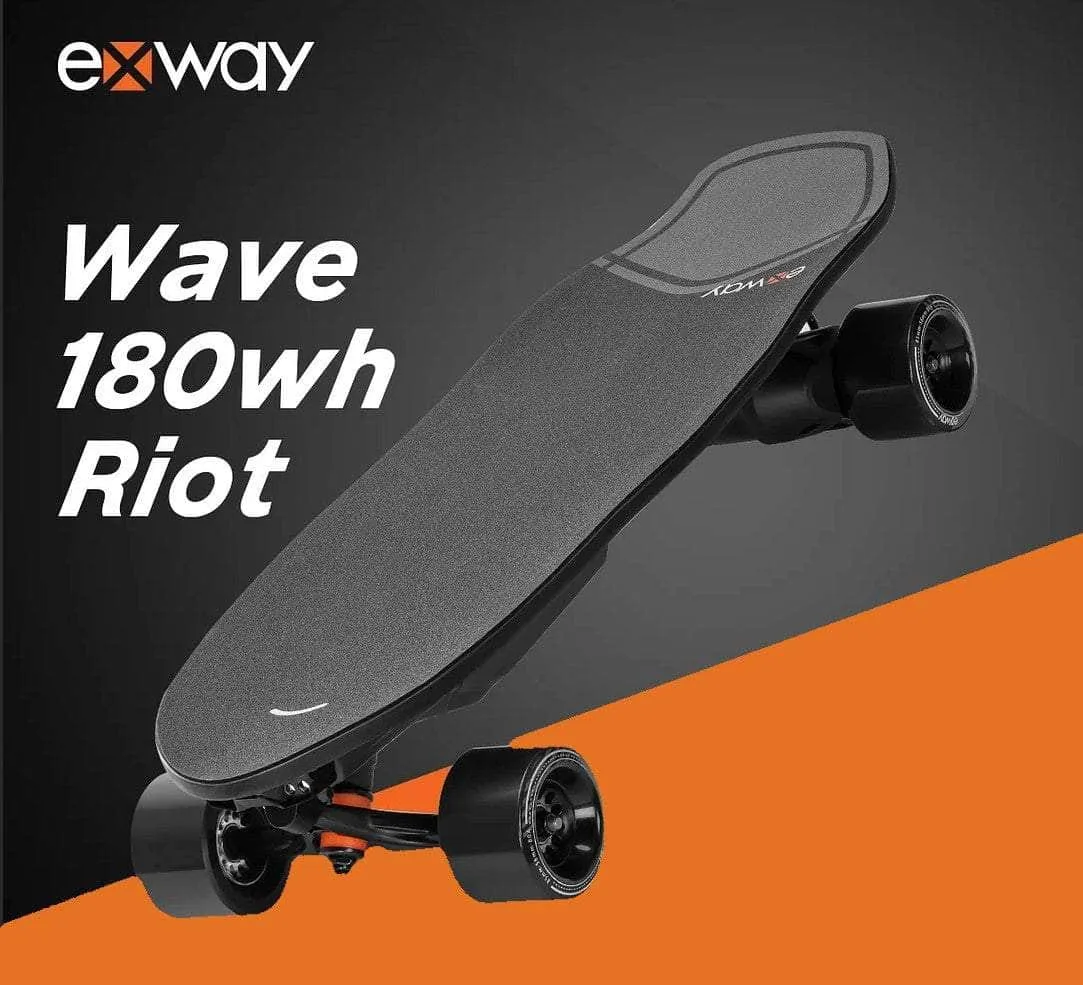 Exway Wave Belt Motor Electric Skateboard 99Wh/180Wh - $749/$799 - In Stock Now - Financing Available!