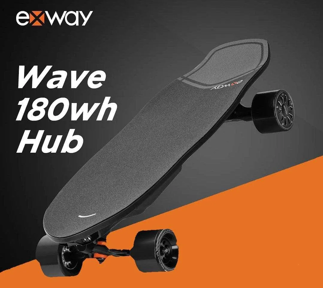 Exway Wave Belt Motor Electric Skateboard 99Wh/180Wh - $749/$799 - In Stock Now - Financing Available!