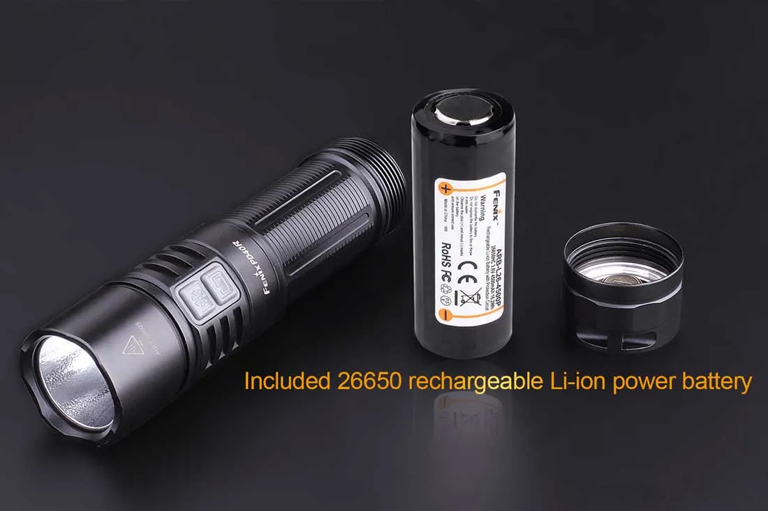 Fenix PD40R USB Rechargeable LED Flashlight