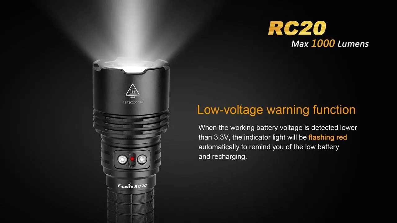 Fenix RC20 XM-L2 U2 Rechargable LED